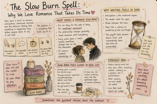 The Slow Burn Spell: Why We Love Romance That Takes Its Time